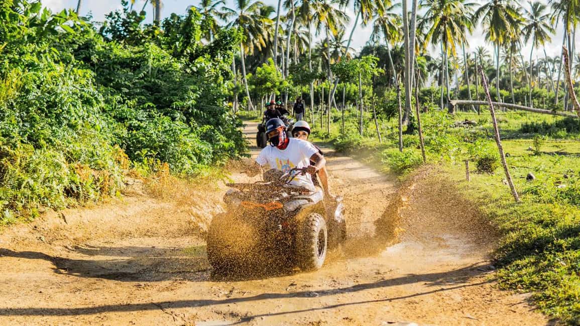 3-Hour ATV Adventure from Punta Cana - Indigenous Springs Cenote: 30 Minutes Underground Water Time