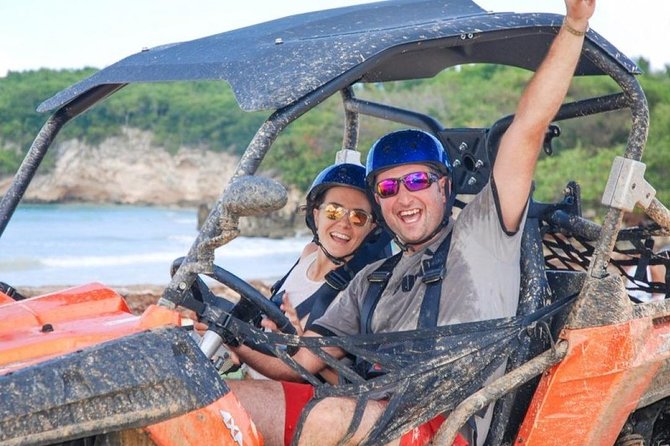4WD Quad Terracross + Breef Safari, River Cave and Macao Beach - The driving: dirt roads, villages, plantations, and mud