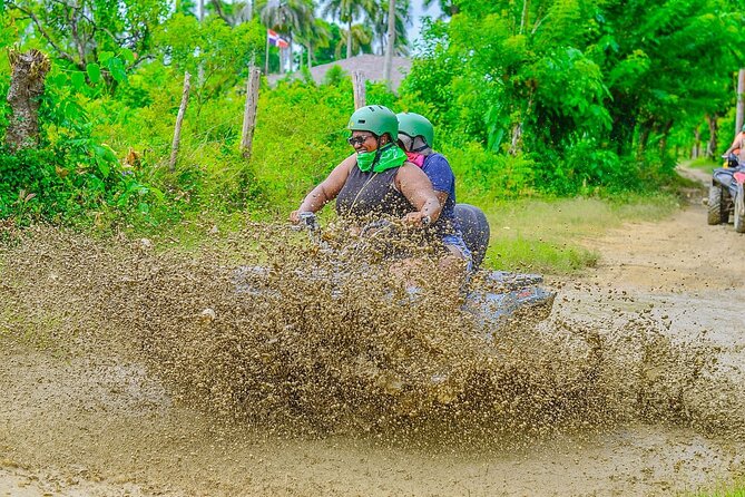 4X4 ATV adventure in Punta Cana to the cenote and Macao beach - Macao Beach finish: golden sand, turquoise water, and an hour to reset