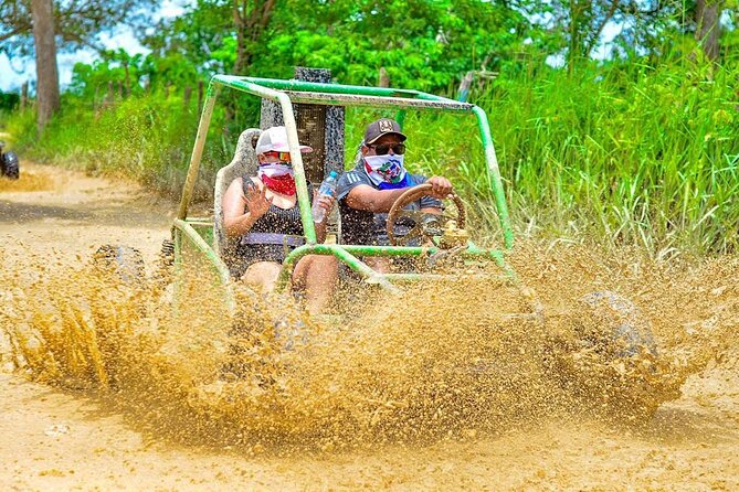 Adventure Buggies Small Group Punta Cana - Stop 3: Cenote Cueva Azul (Las Ondas) for cave-style cooling