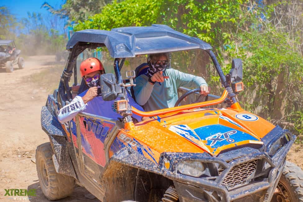 Adventure Buggy Punta Cana:Cave Macao Beach - Driving Off-Road Routes to the Virgin Beach Stop