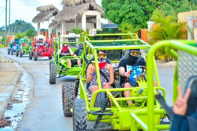 Adventure Tour con Buggies Ziplining Cenote y Taino Culture - Quad bike trails at Domitai Park: the hour that sets the tone