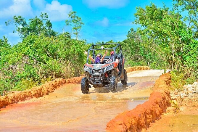 Adventure Tour con Buggies Ziplining Cenote y Taino Culture - Ziplining over the trees: short time, big payoff