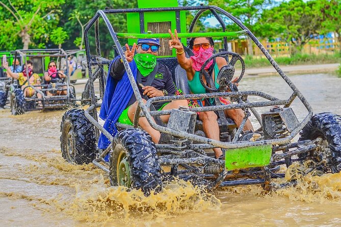 ATV and Buggy Excursion 4x4 in Punta Cana - Los Hoyos del Salado Cenote Stop: Clear Water and Real Cave Vibes