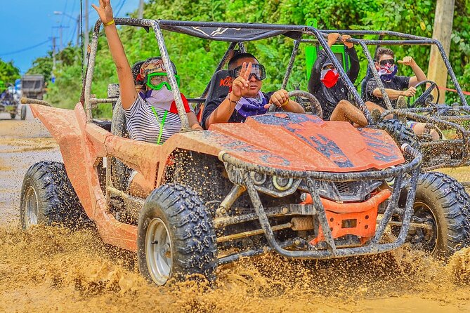 ATV and Buggy Tour in Punta Cana with Water Cave and Macao Beach - Los Hoyos del Salado / Blue Water Cenote: the cool-off you actually remember