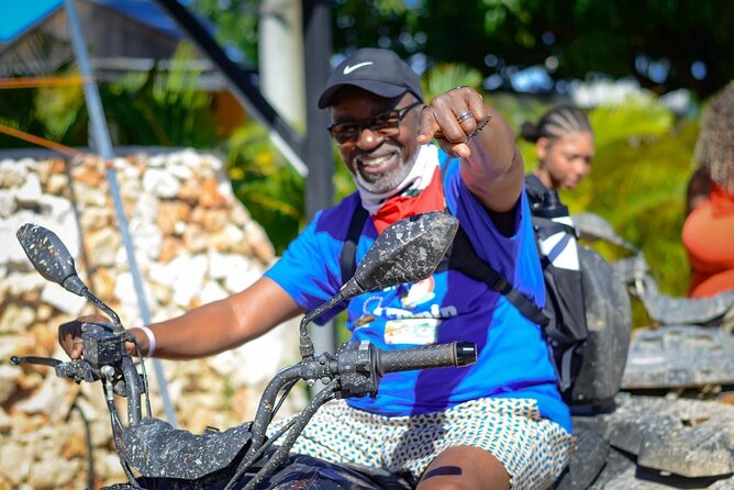 ATV or Buggy Ride at Macao Beach and Taino Cave in Punta Cana - Domitai Park and the Taíno water cave: stairs, cool air, and dripping stone