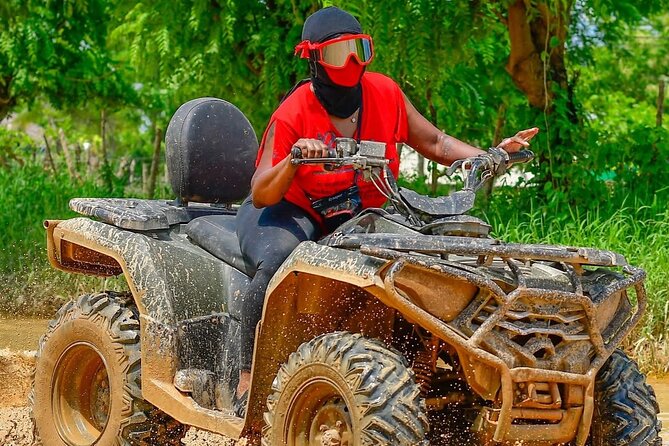 ATV or Buggy Ride Through Paradise of Punta Cana - Macao Beach: rinse off, take photos, and respect the waves