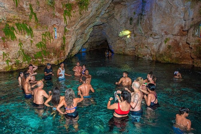 Boogies Adventure, Private Cave, Taino Show - Getting going: pickup, mobile ticket, and the ranch start