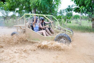 Buggies Extreme Tour Half Day from Punta Cana - Stop 1: the country plantation lesson on cacao, coffee, tobacco, and Mamajuana