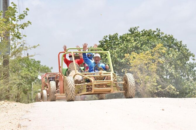 Buggies Macao Beach Tour and Taíno Cave Adventure - Taina Macao Cave: the freshwater lagoon, 8-meter depth, and cool rock formations