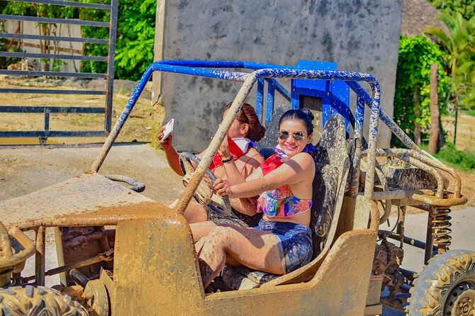 Buggies with Tour in Caves and Beaches - Cave Taina cenote swim: crystal-clear water and a real break from the heat
