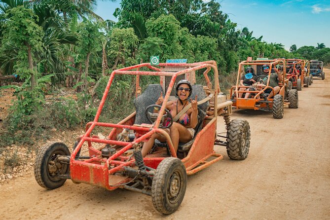 Buggy Adventure with Cenote, Waterfalls & Dominican Lunch - Off-Road Buggy Through an Abandoned Mine Track