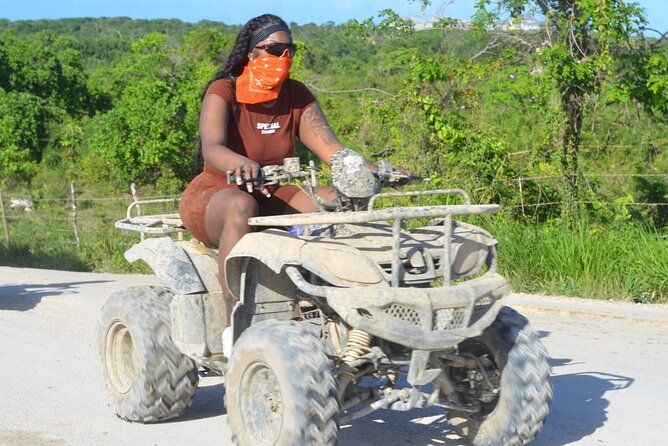 Buggy Adventures , ATV and Terra cross. Indian cave, Macao beach - Macao Beach finish: coconut palms, quick cool-down, then back