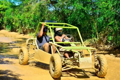 Buggy and ATV Adventure Without Limits in Punta Cana - Macao Beach stop: white sand break with Caribbean water time