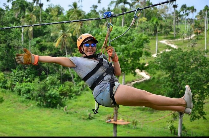 Buggy and Zipline Activity in Punta Cana - River Stop, Coffee, Chocolate, and Shopping Time