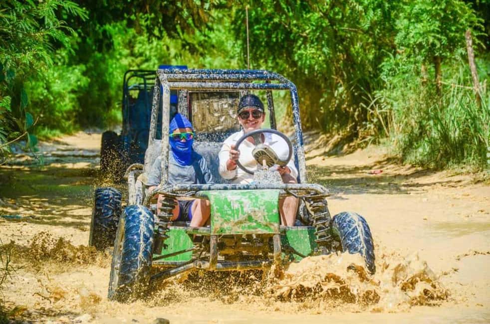 Buggy ride on rural routes and Macao Beach - Hoyos del Salado cenotes: cool freshwater in underground caverns