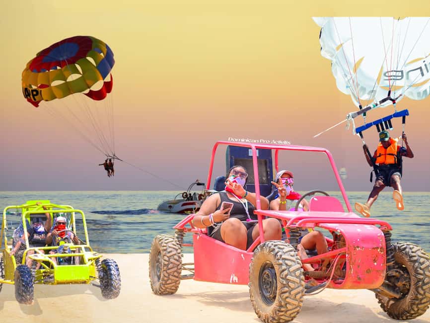 Buggy Tour and Parasailing Experience - Off-Road Buggy: 3 Hours of Traction, Dust, and Control
