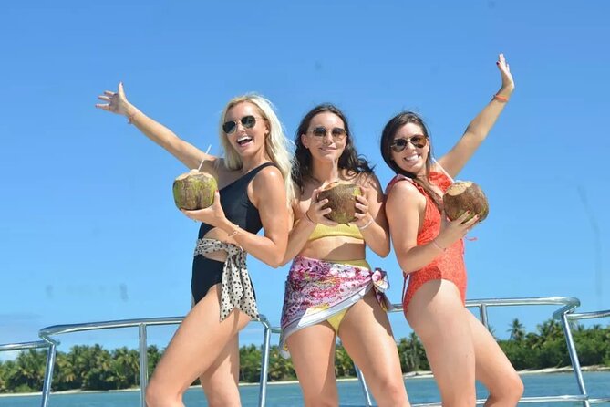 Catamaran Party Boat In Punta Cana With Pick Up - Party-boat timing: 2:00 pm for about 4 hours