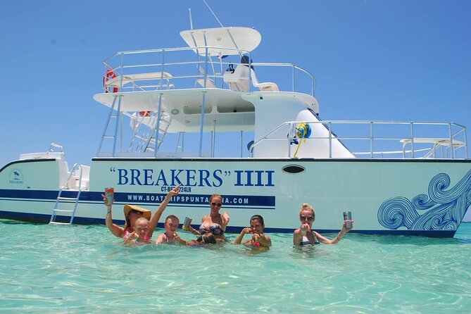 Catamaran Tour in Bavaro, Punta Cana – Snorkeling Experience - Stop 2: Natural Pool swim, coconuts, and unlimited drinks