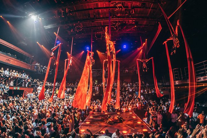 Coco Bongo Punta Cana with Open Bar and hotel/resort pick up - How the night typically runs: from ticket swap to show finish