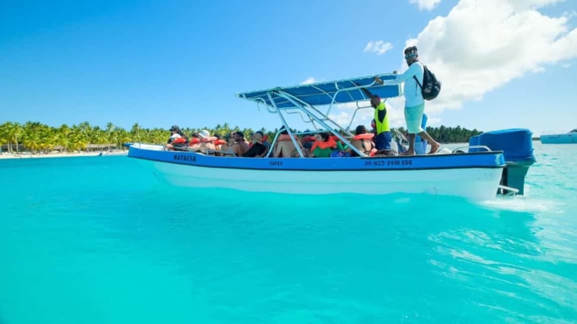 Discover Punta Cana: Full-Day Saona Island All Included - The Natural Pool (45 minutes): starfish time, but plan for a fast swim