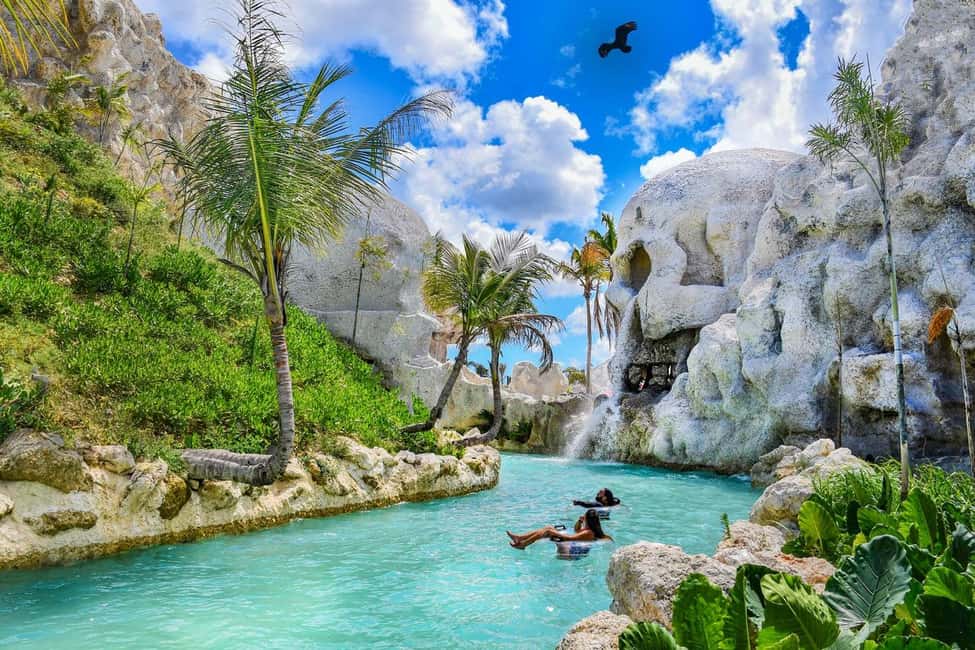 El Dorado Water Park Full Entry and Transfer from Punta Cana - Float time: lazy river, cabanas, and where you cool off