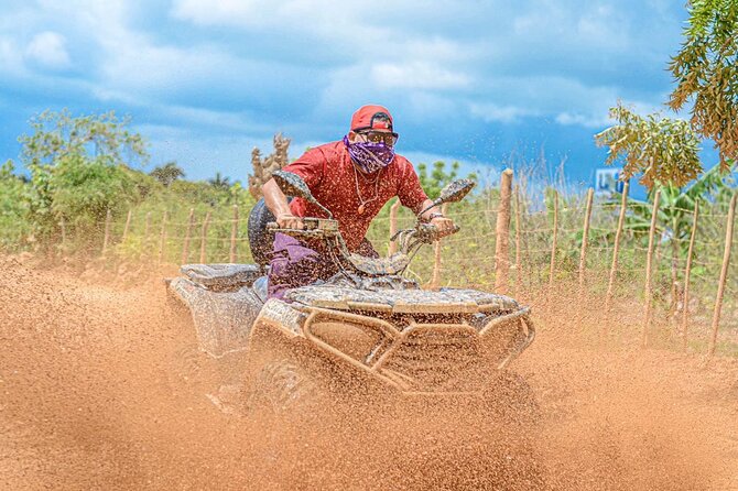 Extreme ATV Quad Bike From Punta Cana Transportation Included - Stop 3: Underground Cave Swim in Natural Water