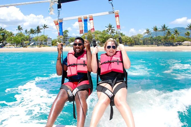 From Punta Cana: Amazing Activity Parasailing Hotel pickup - Flying Over Punta Cana at About 200 Feet Up