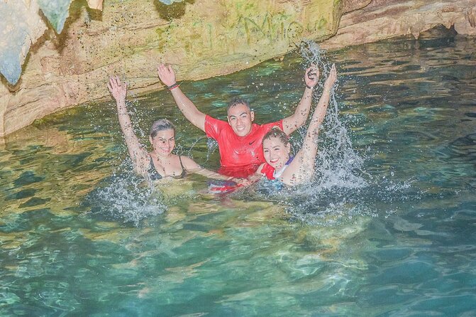 From PuntaCana: Tour in buggy double With Cenote and macao beach - Stop 1: Macao Beach for Bright Water and Real-World Vendor Energy