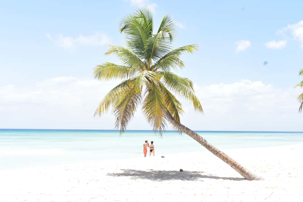 From Santo Domingo - Punta Cana: SAONA ISLAND Food & Drinks - The Bayahibe start: sandboarding for a quick wow