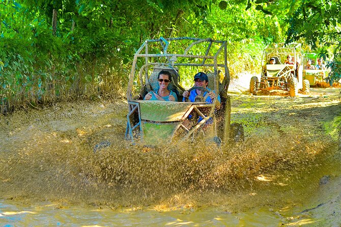 Full Day Adventure Buggy Ride and Party Boat - Stop 1: Macao buggiess and the turquoise cenote swim