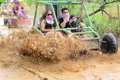 Full-day Buggy & Party Boat tour: snorkel, open bar, cave pool - Getting To The Start: 8:30am Pickup And A Smooth Day Flow