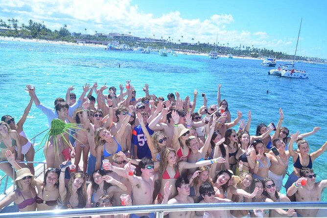 Full-day Buggy & Party Boat tour: snorkel, open bar, cave pool - Unlimited Drinks, Snacks, and Music-Dance Cruise Vibes