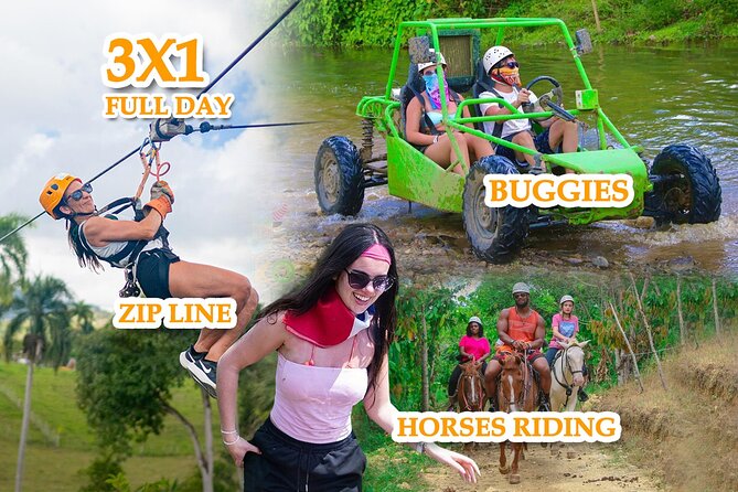 Full Pack Buggies + Horses + Zip Line + Food in Punta Cana - Key Highlights You’ll Actually Feel