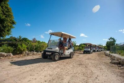 Golf Cart Eco Tour Half Day Tour - Stop 1: Iguanario and the Indigenous Eyes Reserve Trails