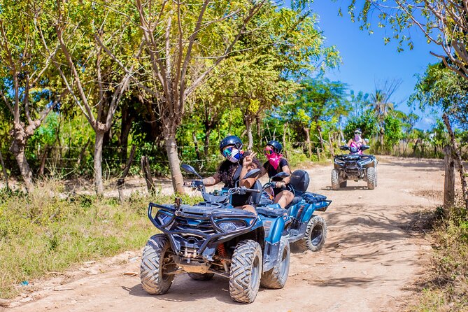 Half-Day Atv Tour to The Cave and Macao Beach With Transportation - Punta Cana pickup by Safari truck and the in-ride city tour option