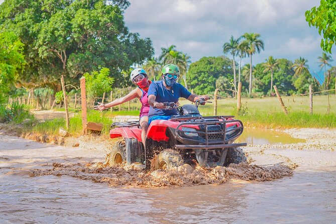 Half-day buggy OR ATV tour to Water Cave and Macao Beach - Pickup, helmets, and rough-road reality checks
