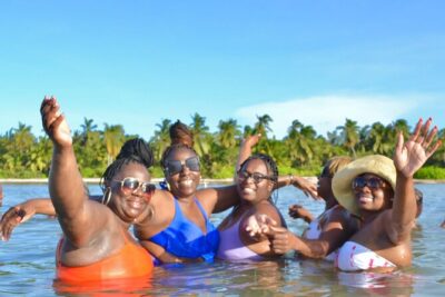 Half-Day Snorkeling Cruise and Natural Pool with Open Bar - Boat day logistics: pickup, waivers, and a catamaran that fits 65