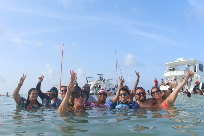 Half-Day Tour with Punta Cana Beach Boat Party - Playa Los Corales: where the tour turns into a dance session