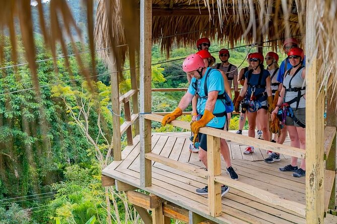 Half-day Zip Lining in Punta Cana - Pickup timing in Punta Cana: morning returns 12 to 1