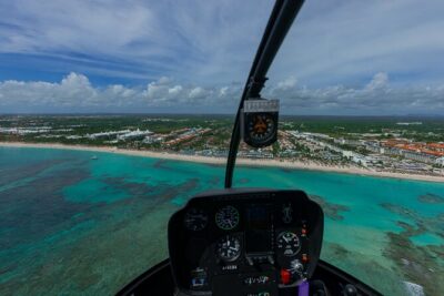 Helicopter tour of Punta Cana - Where the ride starts: White Sands or Cap Cana helipad