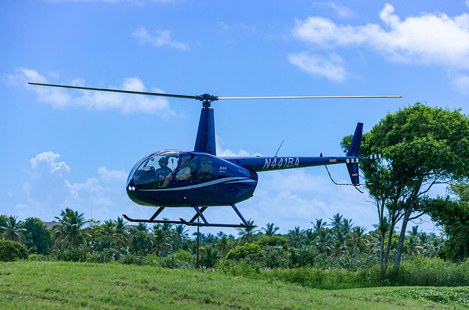 Helicopter tour of Punta Cana - Back along the coast: your return flight and photo chances