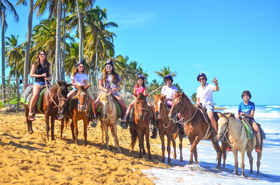 Horseback Riding at Macao Beach and River with Transfers - Macao Beach free time + shopping stop: souvenirs without the chaos