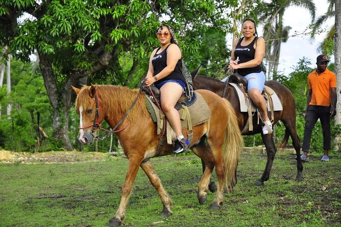 Horseback Riding in the Dominican Jungle - Jungle Horseback Riding at Uvero Alto (Rancho Caribeño)