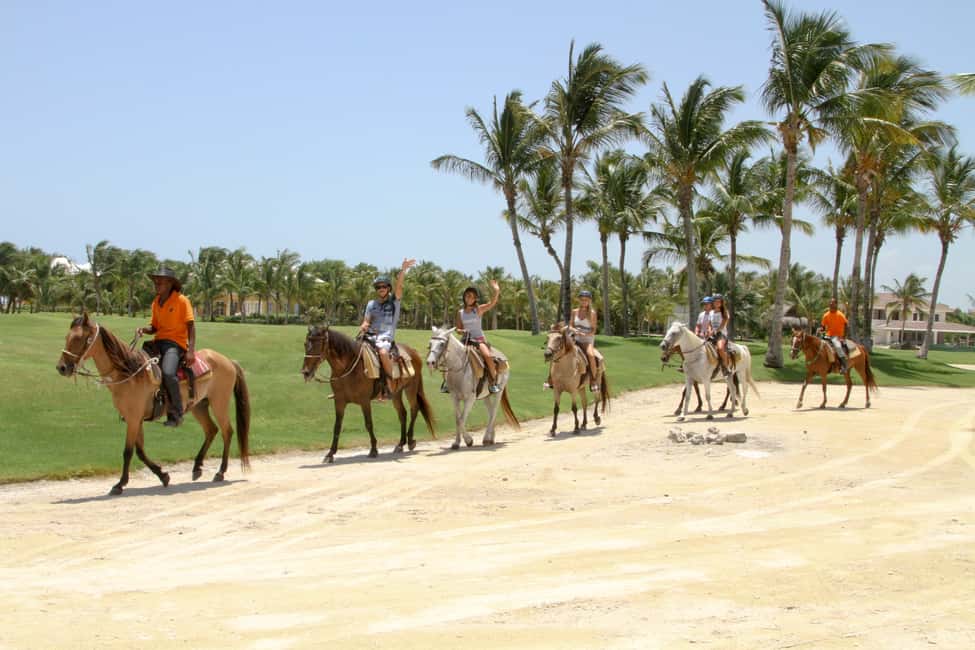 Horseback Riding Tour of Punta Cana - Where this horseback ride really runs: Uvero Alto and Playa Serena