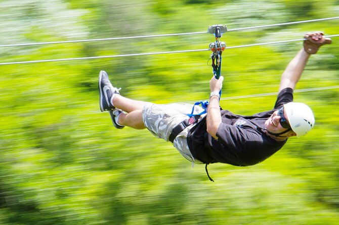 Mountain Zipline Half Day Adventure from Punta Cana - The Main Zipline Experience: Flying Through Canopy and Mahogany Trees