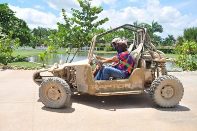 Muddy ATV Eco-Adventure from Punta Cana - Your Ride Setup: Automatic Buggy, Riding Gear, and a Guide Who Leads