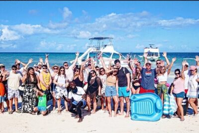 On Catamaran: Private Adventure in Punta Cana with Transportation - Open bar, snacks, and music you can actually choose