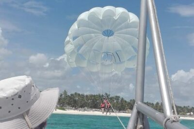 Parasailing Adventure in Punta Cana - 300 Feet High: The View You’re Actually Paying For