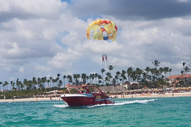 Parasailing Adventure in Punta Cana with Pick Up - Safety and the Instructor Onboard